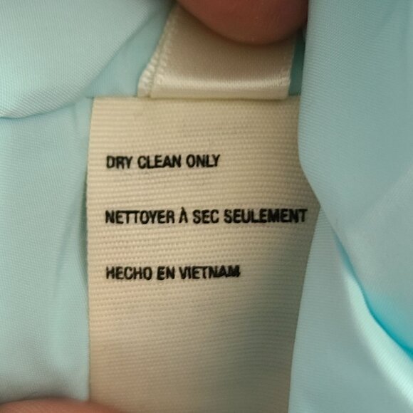 Free People Ella Puffer Jacket Sz M Blue Button Front Pockets Cozy NWT $168 - Picture 10 of 14